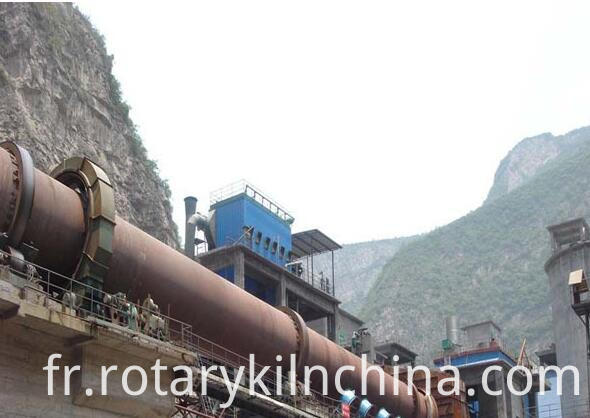 Four rotatif calcaire avec capacité 15 TPH Limestone Rotary Kiln with capacity 15 TPH